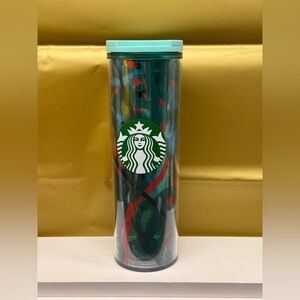 Starbucks Jungle Leaf Abstract Tumbler, 16 oz collectible from 2021 collection.